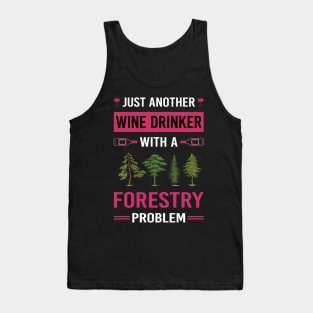 Wine Drinker Forestry Tank Top